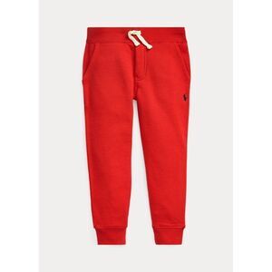 Polo Ralph Lauren Big Boys Red Fleece Drawstring Jogger Pants Size XL(18…
